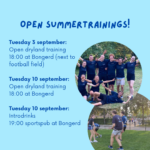 Intro summer trainings 2024